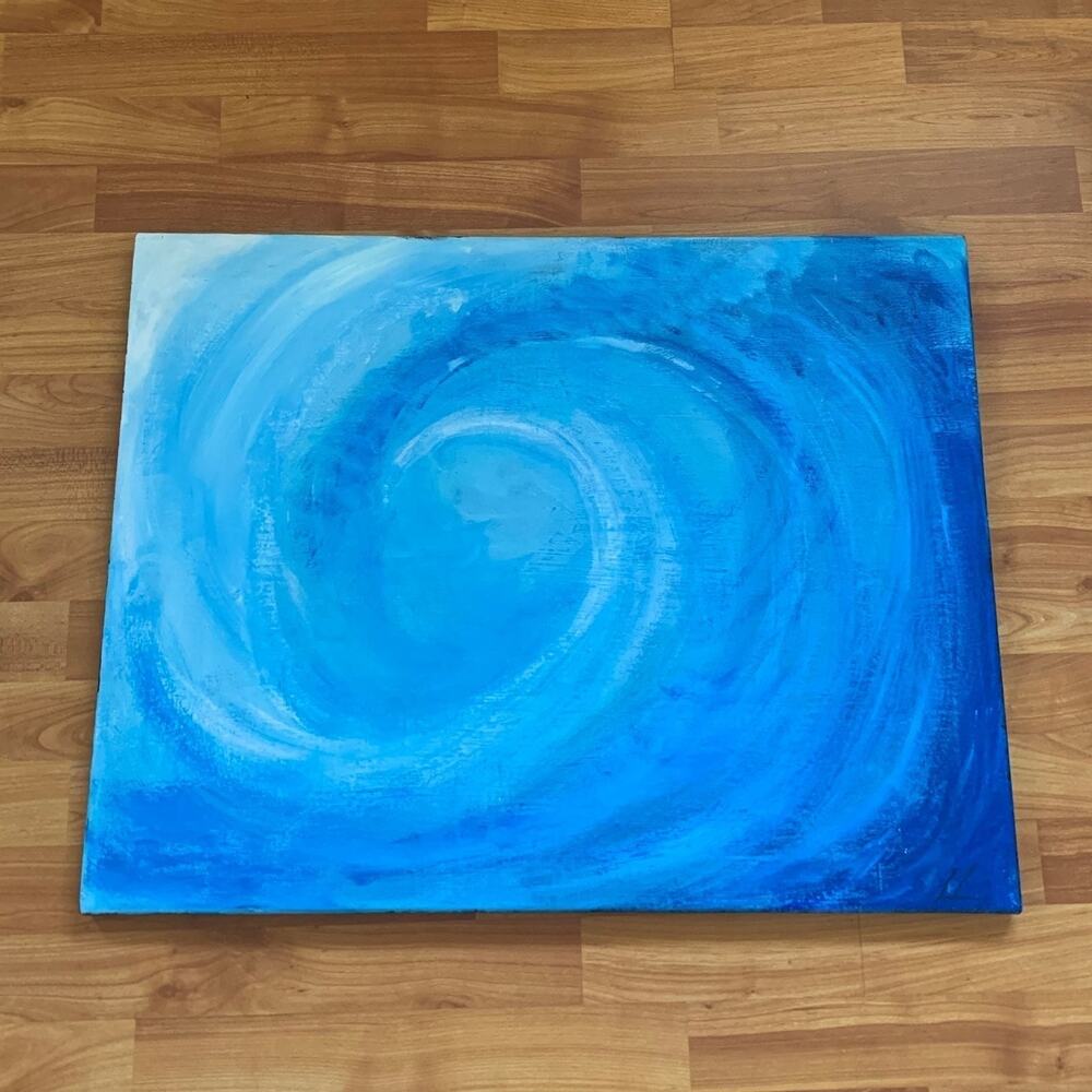 Acrilic paint by local artist